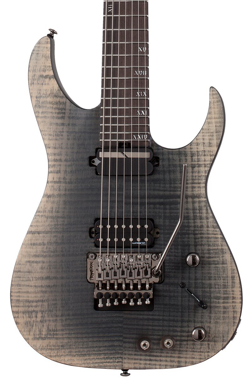 Schecter Banshee Mach-7 FR S In Fallout Burst - Andertons Music Co.